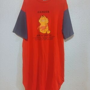 Red‎ Garfield Graphic T-Shirt